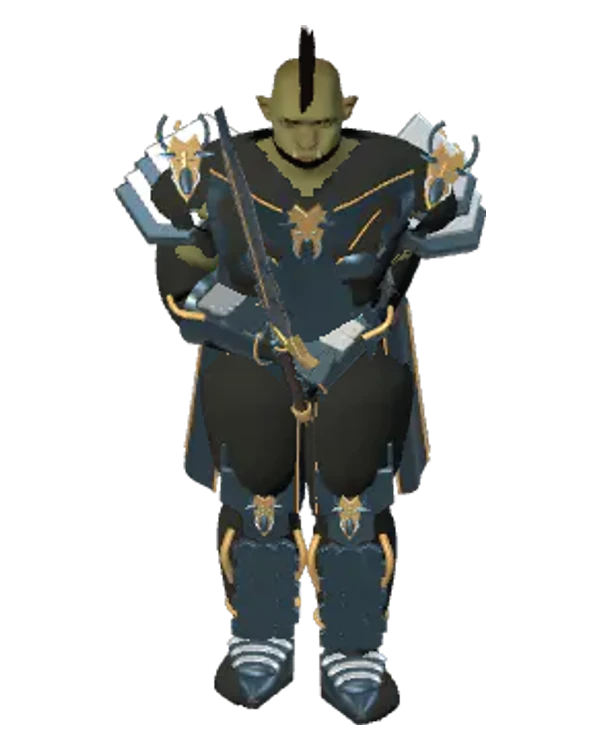 Orc Colossus with a greatsword in Arena Medieval