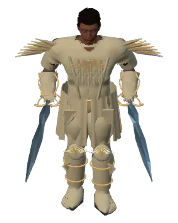 Human Duelist with two swords in Arena Medieval